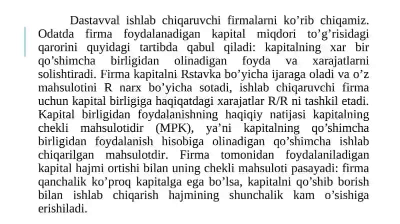 INVESTITSIYA XARAJATLARINI MOLIYALASHTIRISH MANBALARI 4
