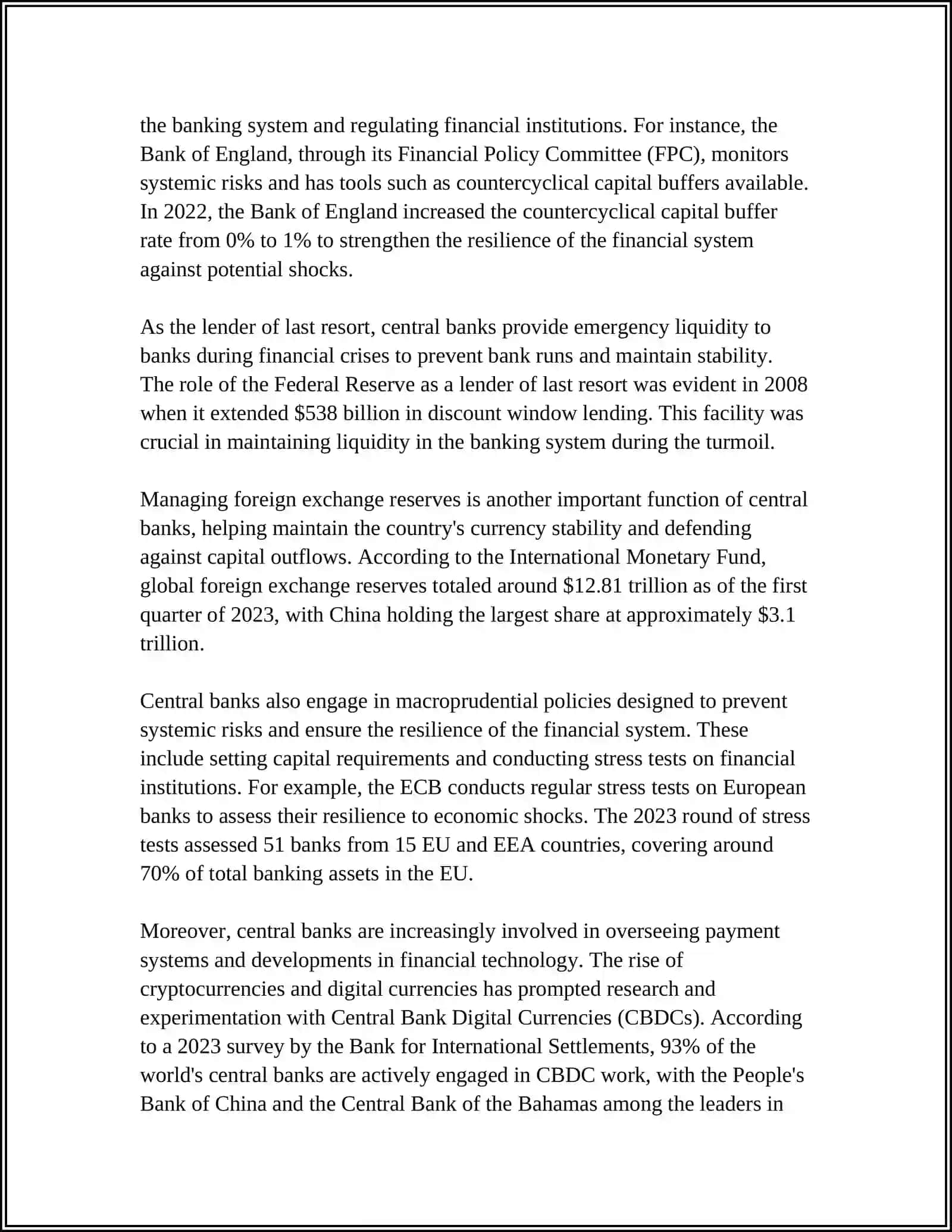 Theme: MONEY BANKING AND YOUR WORLD 4
