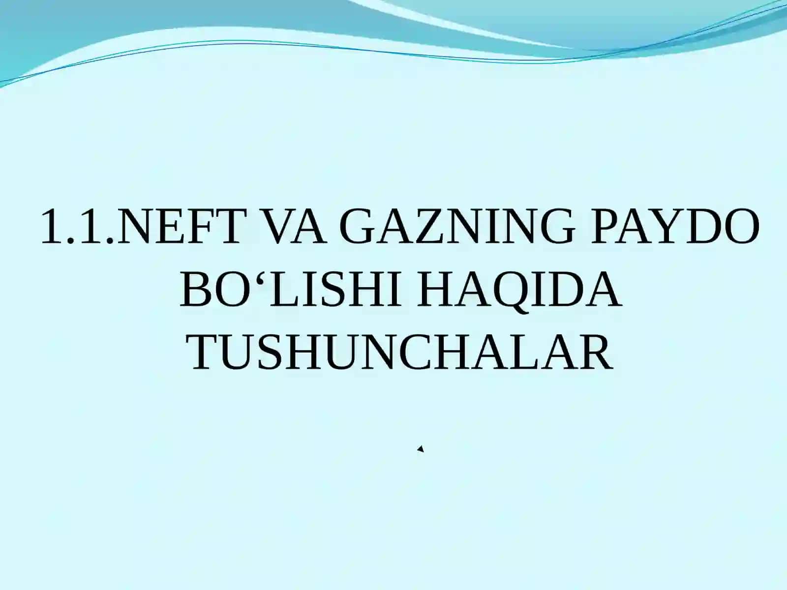Neft, gaz va qatlam suvlarining fizik-kimyoviy xossalari 4