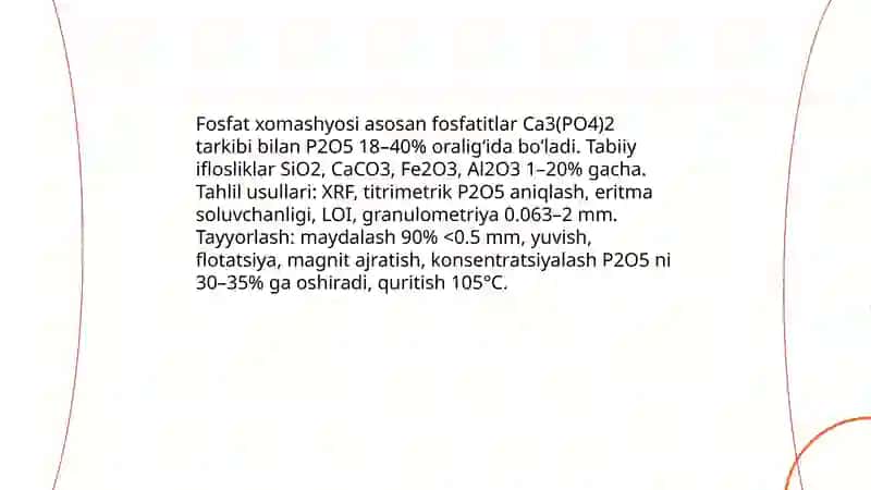 Superfosfat ishlab chiqarish donadorlangan va ammoniylangan superfosfatlar 4