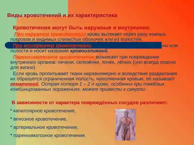 Кровотечение в травматологии 4