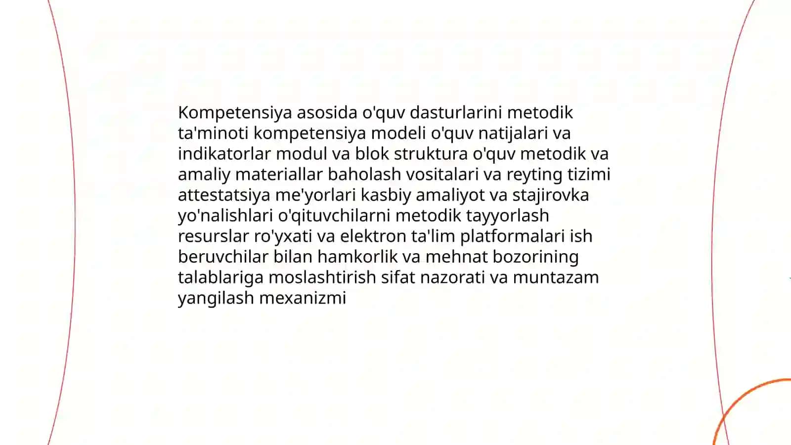 Kasbiy kompetentlikni shakllantrishning metodik ta'minoti 4