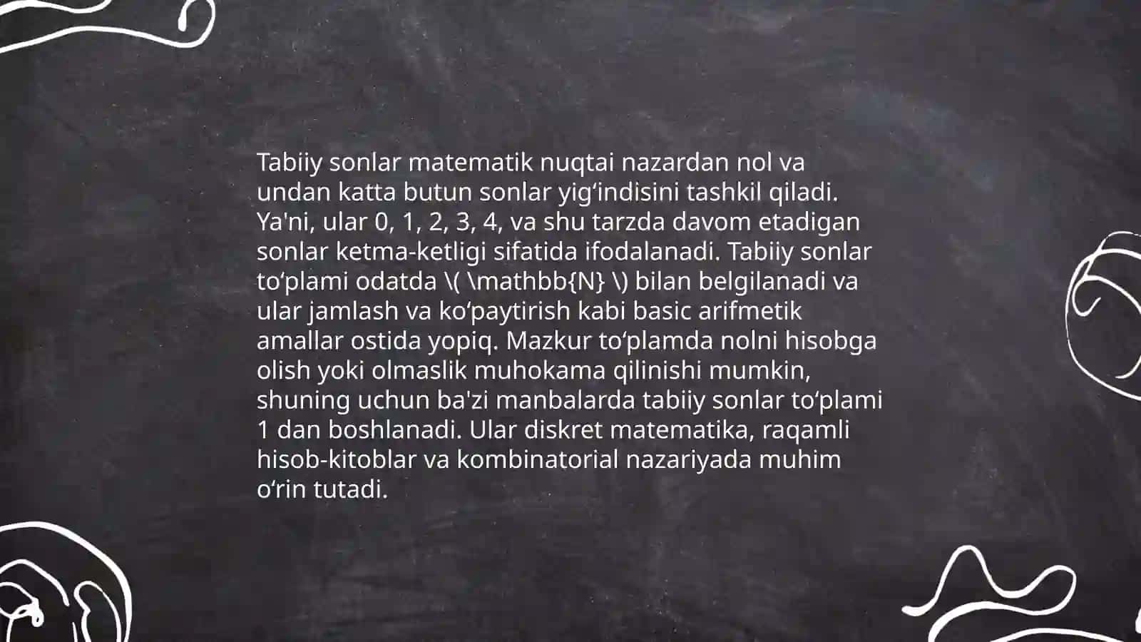 Natural son va nol tushunchasining vujudga kelishi 4