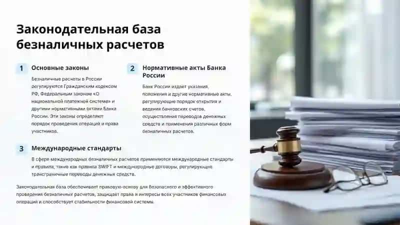 Основы организации безналичных расчетов 4