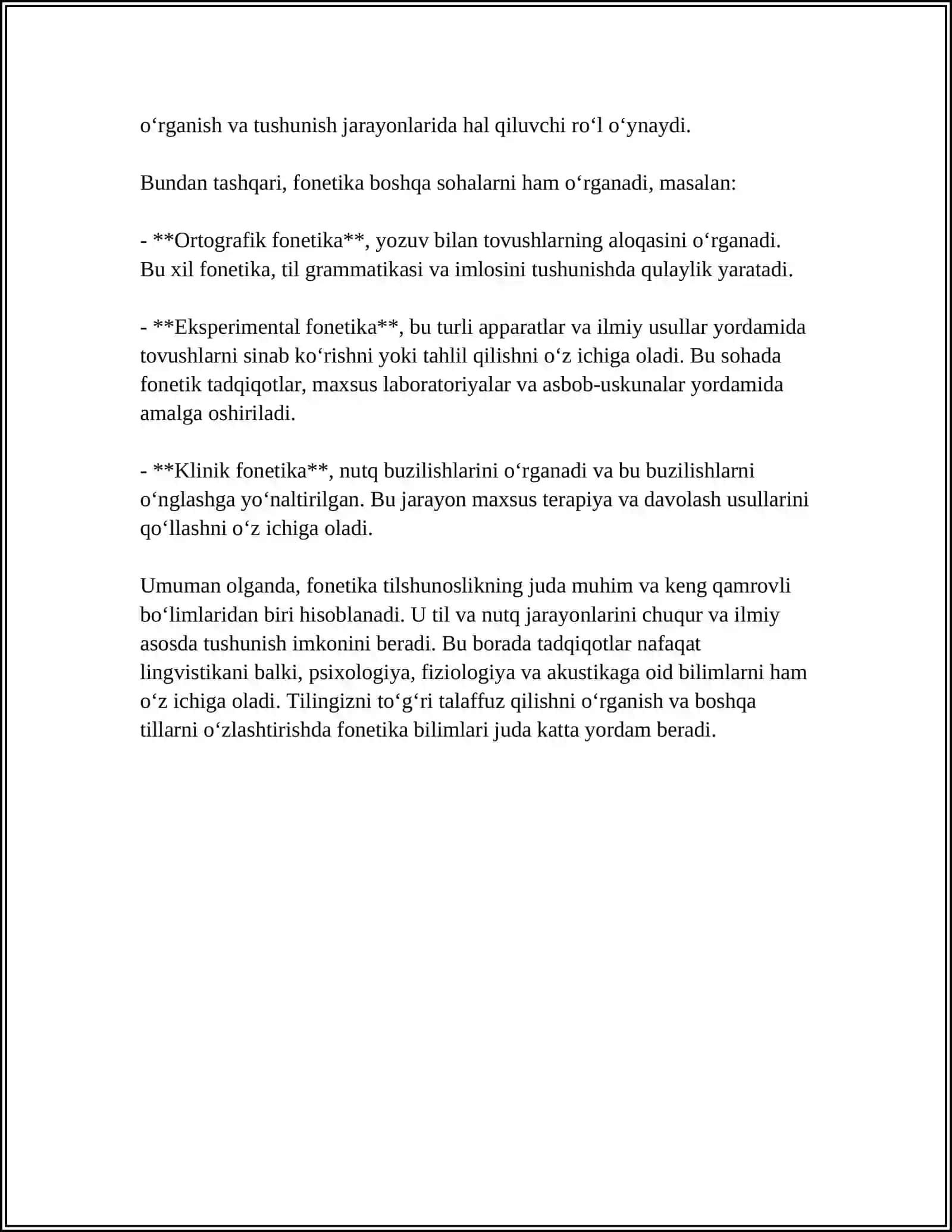 TURLI TILLARDA FONETIK HODISALAR 4