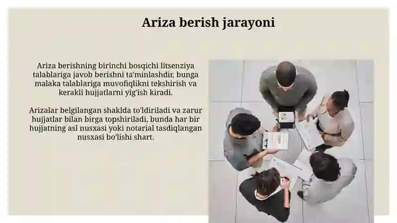 AUDITORLIK FAOLIYATINI LITSENZIYALASHTARTIBI 4