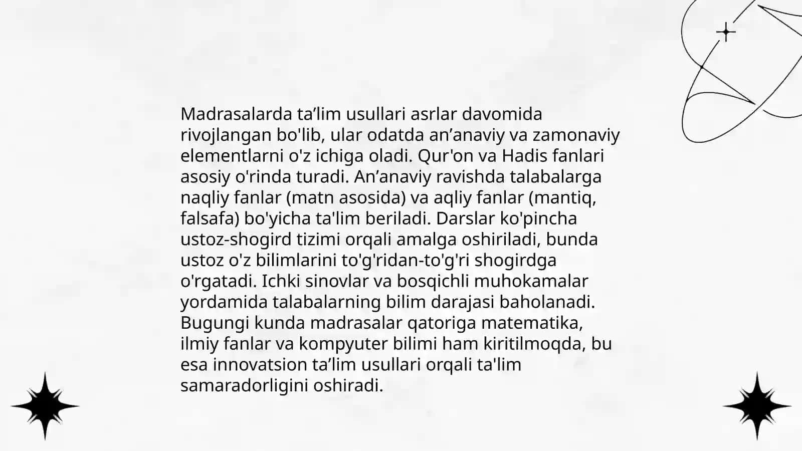 An’anaviy dars shakllari 4