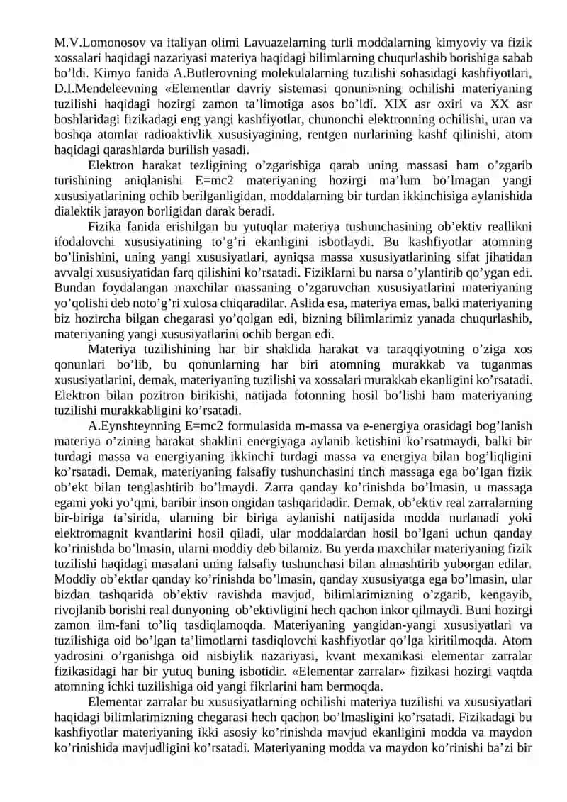 Borliq, ontologiya va metafizika 4