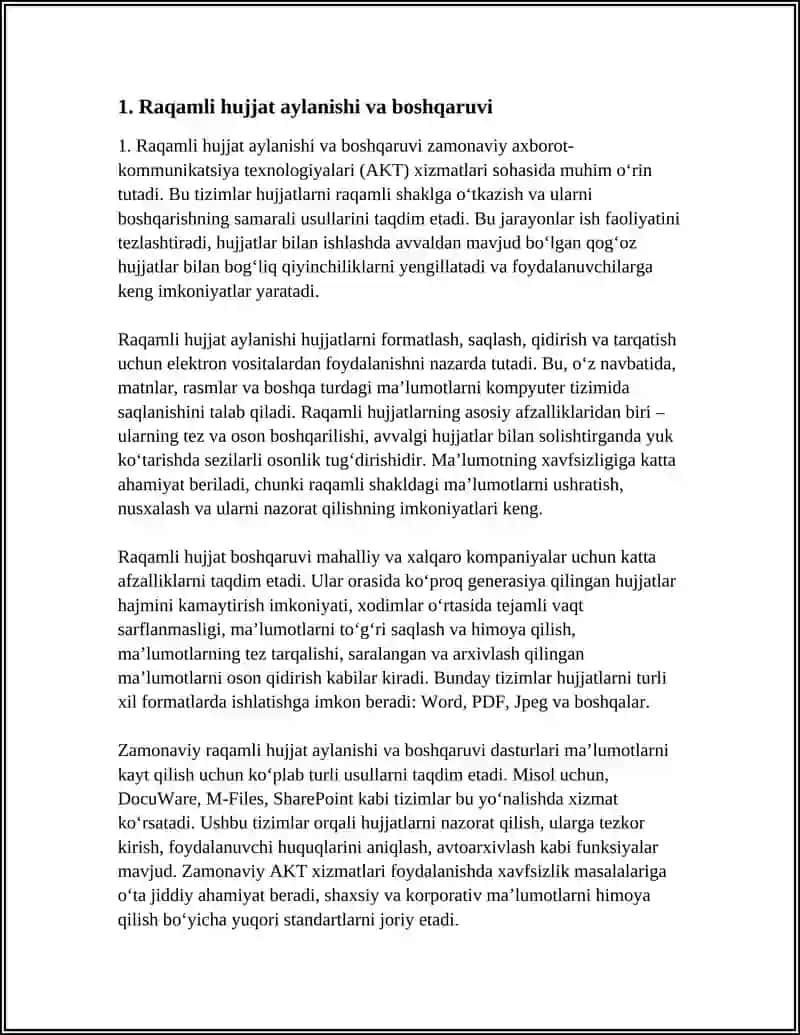 ZAMONAVIY AKT XIZMATLARI 4