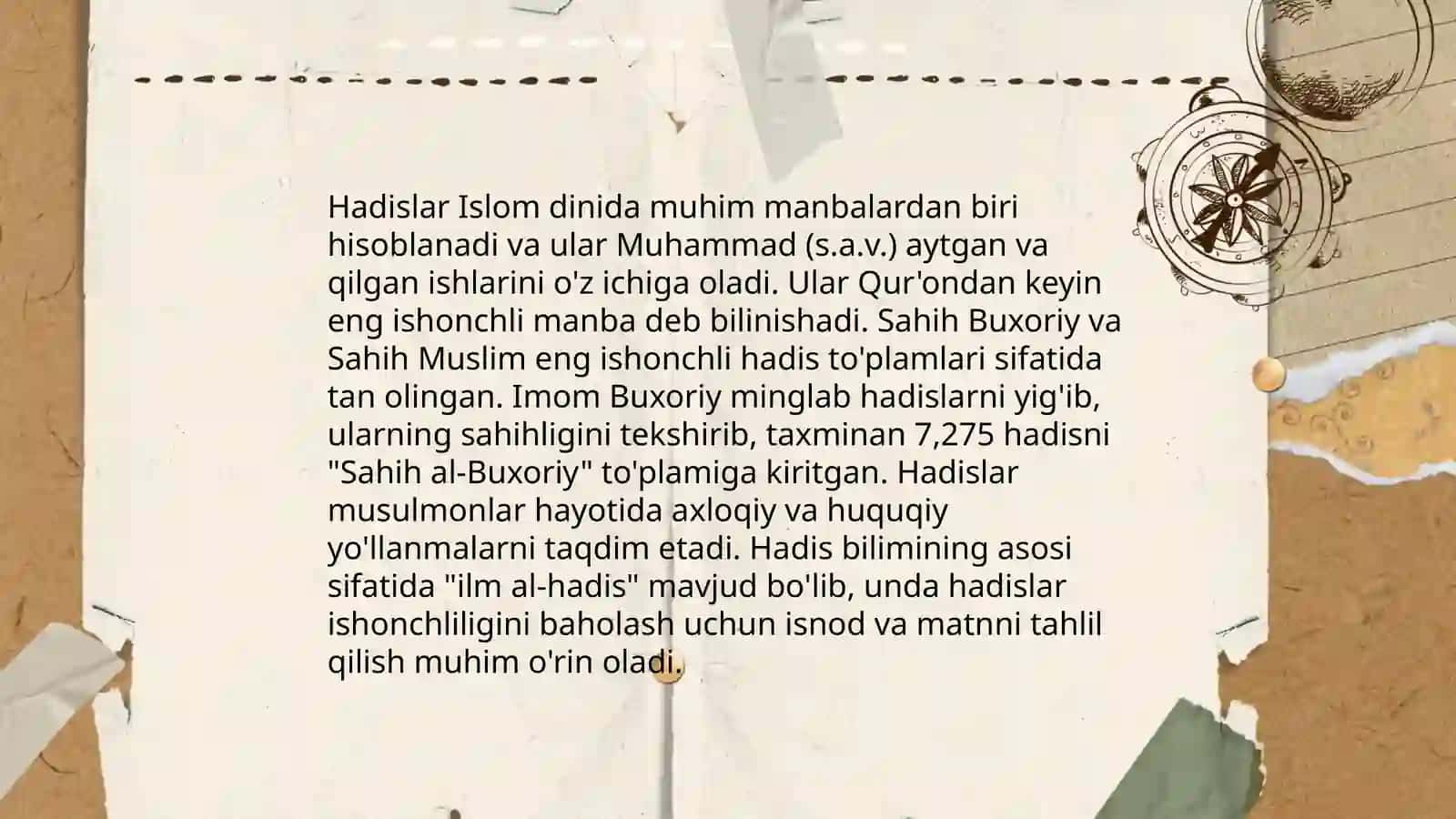 Islom dini manbalari, aqidaviy makablari va ularning hozirgi davrdagi ahamiyati 4