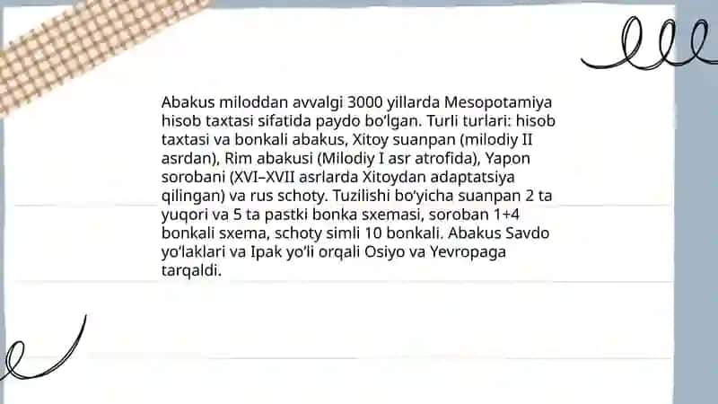 Hisoblash texnikasining rivojlanish tarixi 4