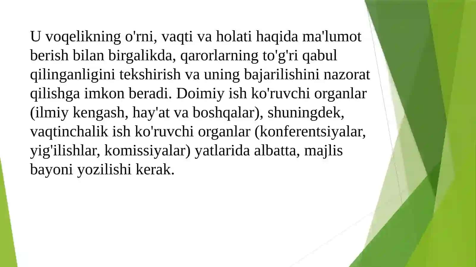 Majlis bayoni va majlis bayonidan ko’chirma 4