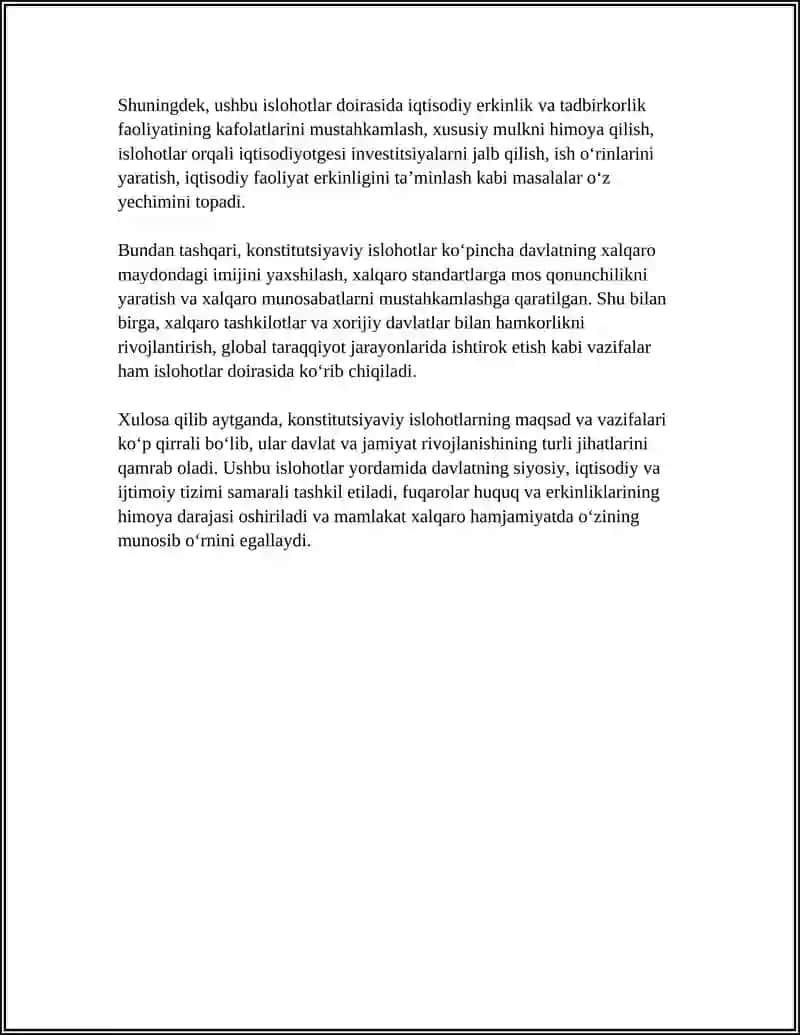 KONSTITUTSIYAVIY ISLOHOTLAR HAMDA ULARNING MAZMUN-MOHIYATI 4