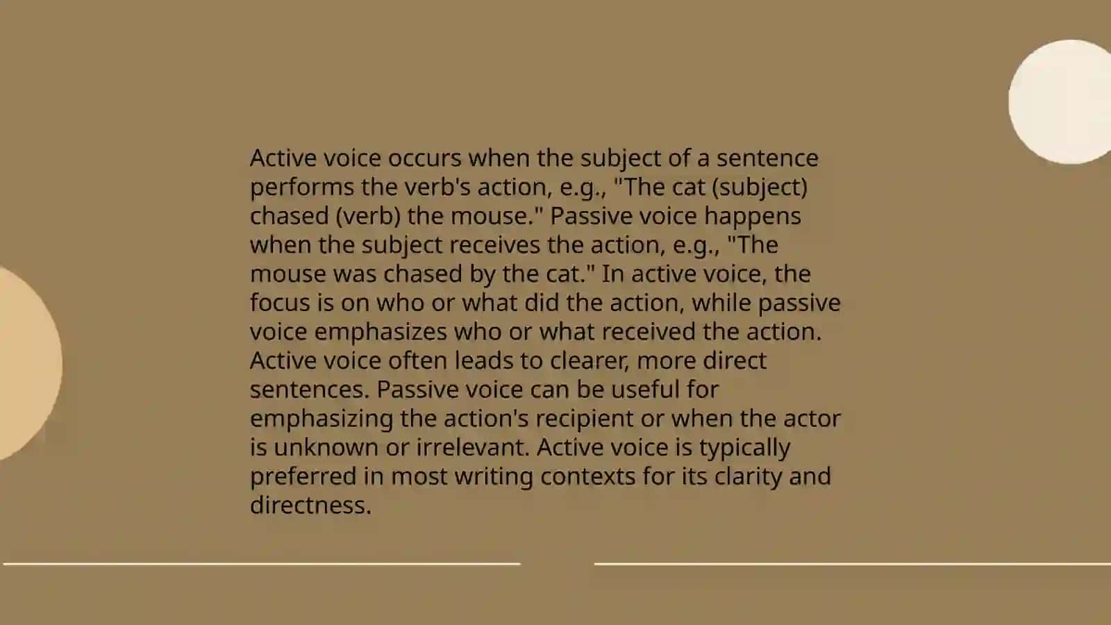 Active va Passive Voice 4