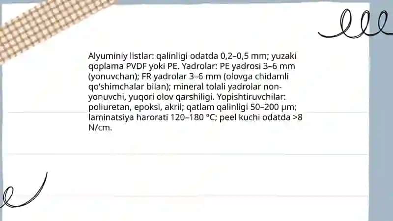 Alyuminiy kompazit panellarni ishlab chiqarish 4