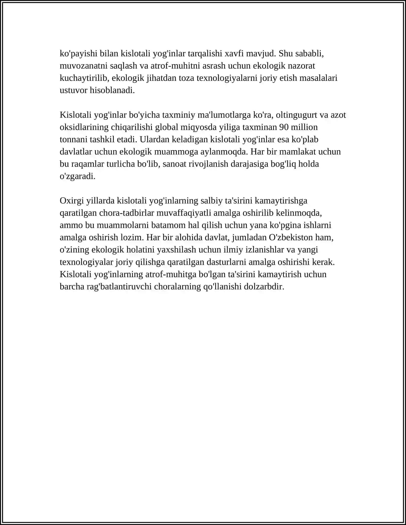 KISLOTALI YOG'INLAR 4