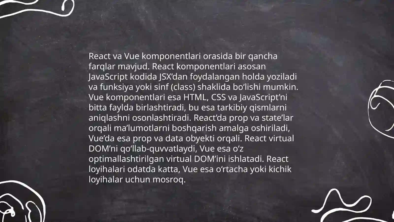 React.js va Vue.js: Tanlash mezonlari 4
