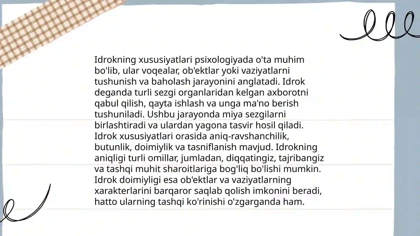 Idrokning ta’rifi va uning xususiyatlari 4