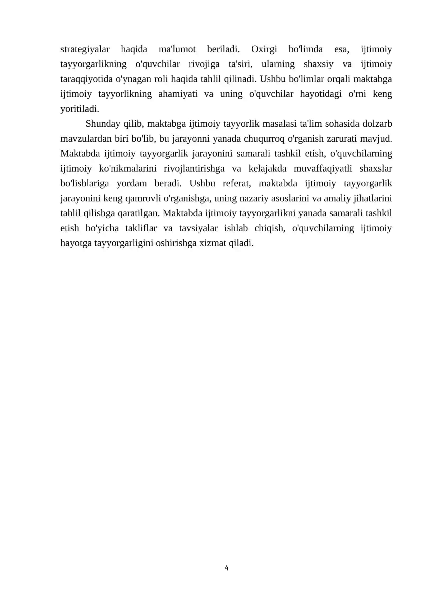 Maktabga ijtimoiy tayyorlik 4