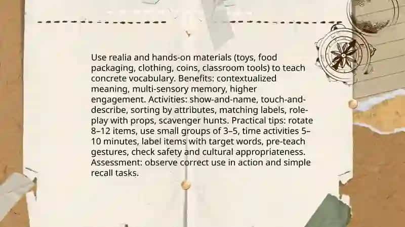 Practical tips for teaching vocabulary to young learners 4