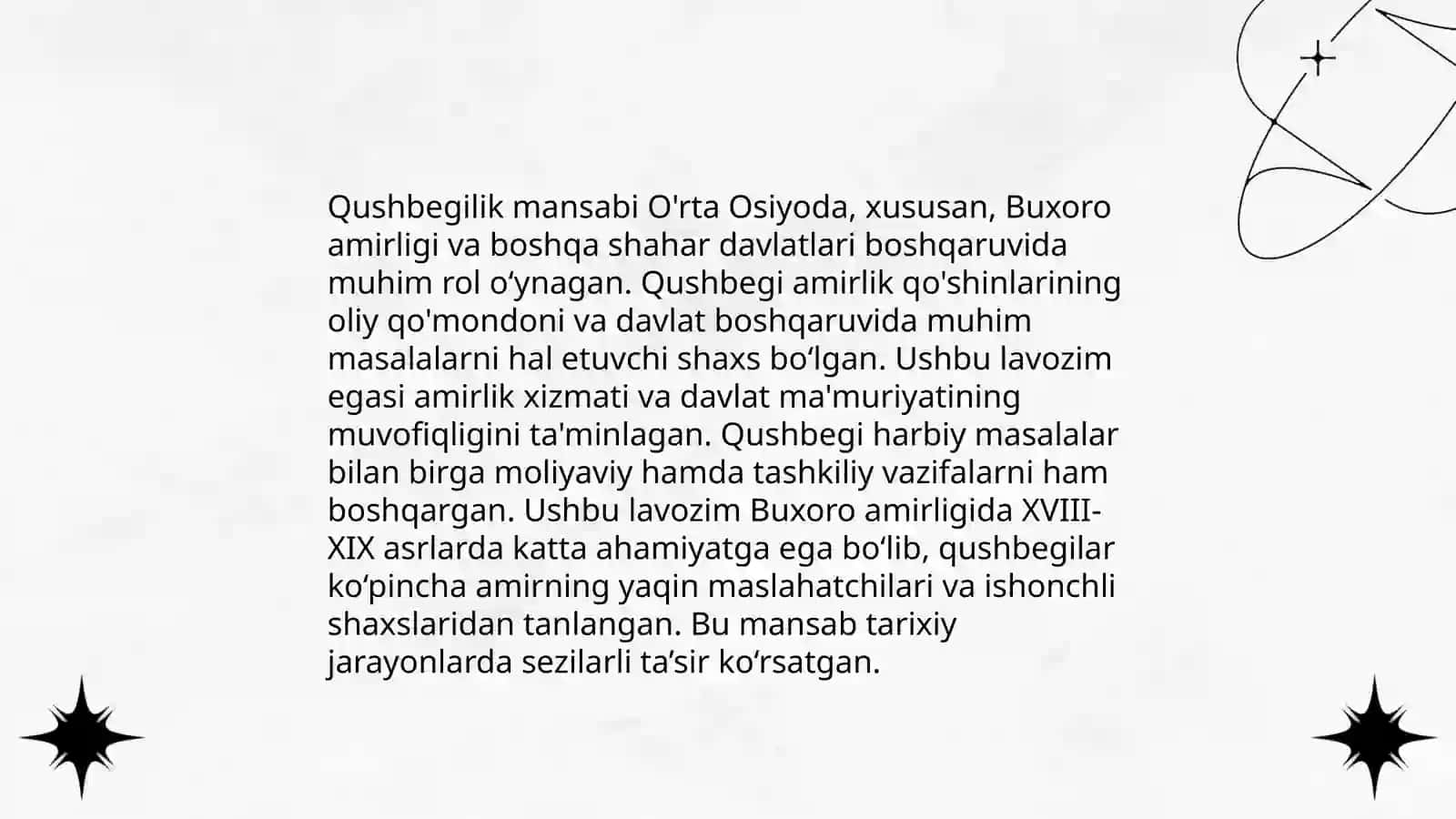 Buxoro amirligi qushbegisi fondi 4