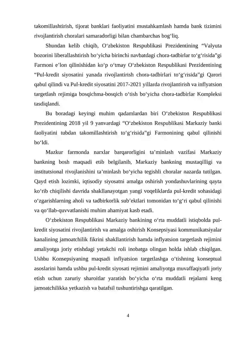 Pul kredit tizimi banklar va ularning bozor iqtisodiyotidagi ro'li 4