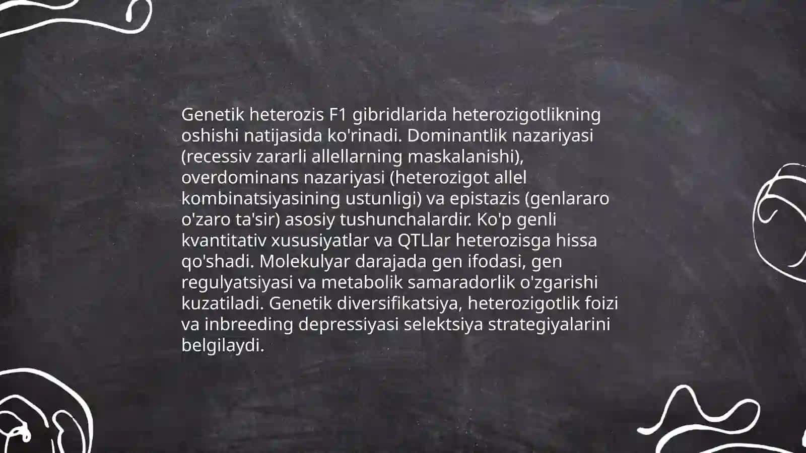 Geterozis va uning xillari 4