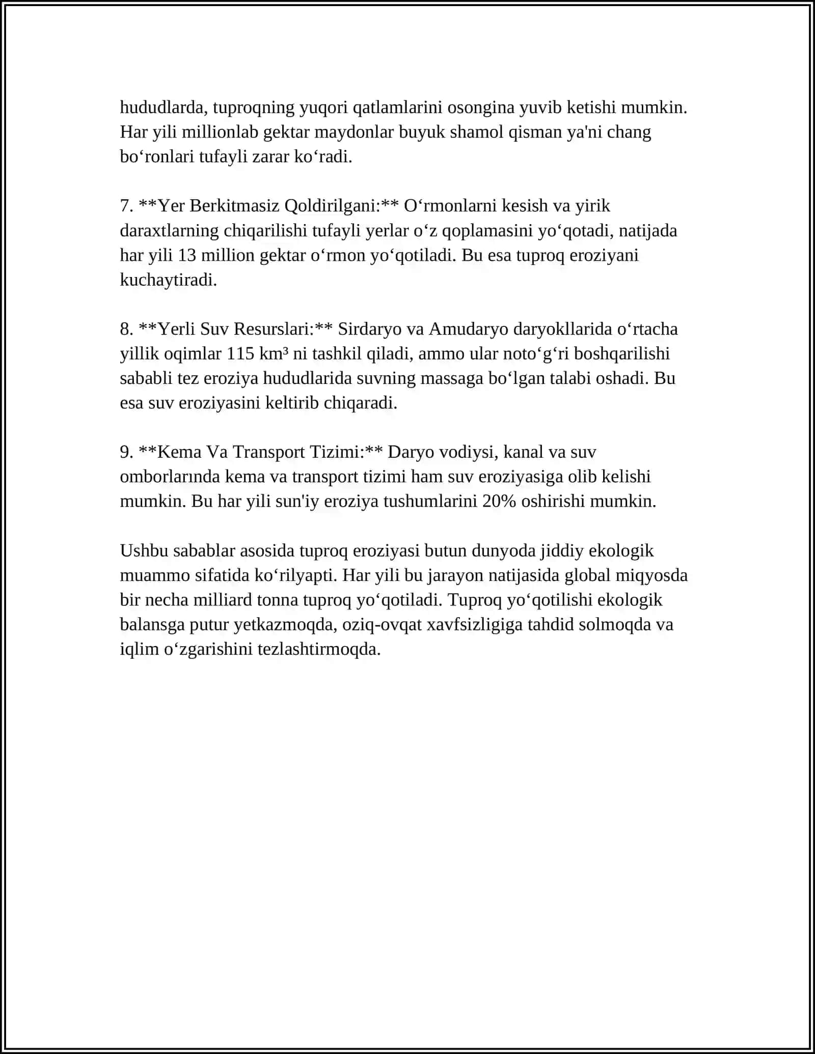 Tuproqlar Eroziyasi 4