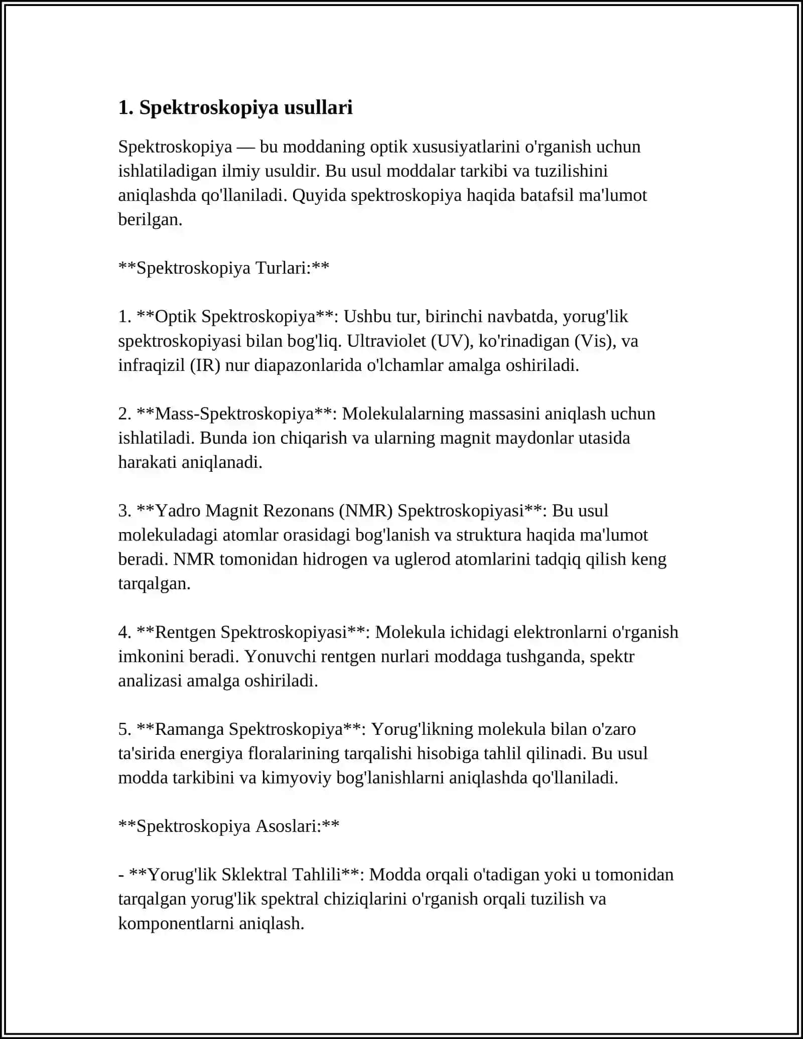 YORMABOP DONLARNING KIMYOVIY TARKIBINI ANIQLASH 4