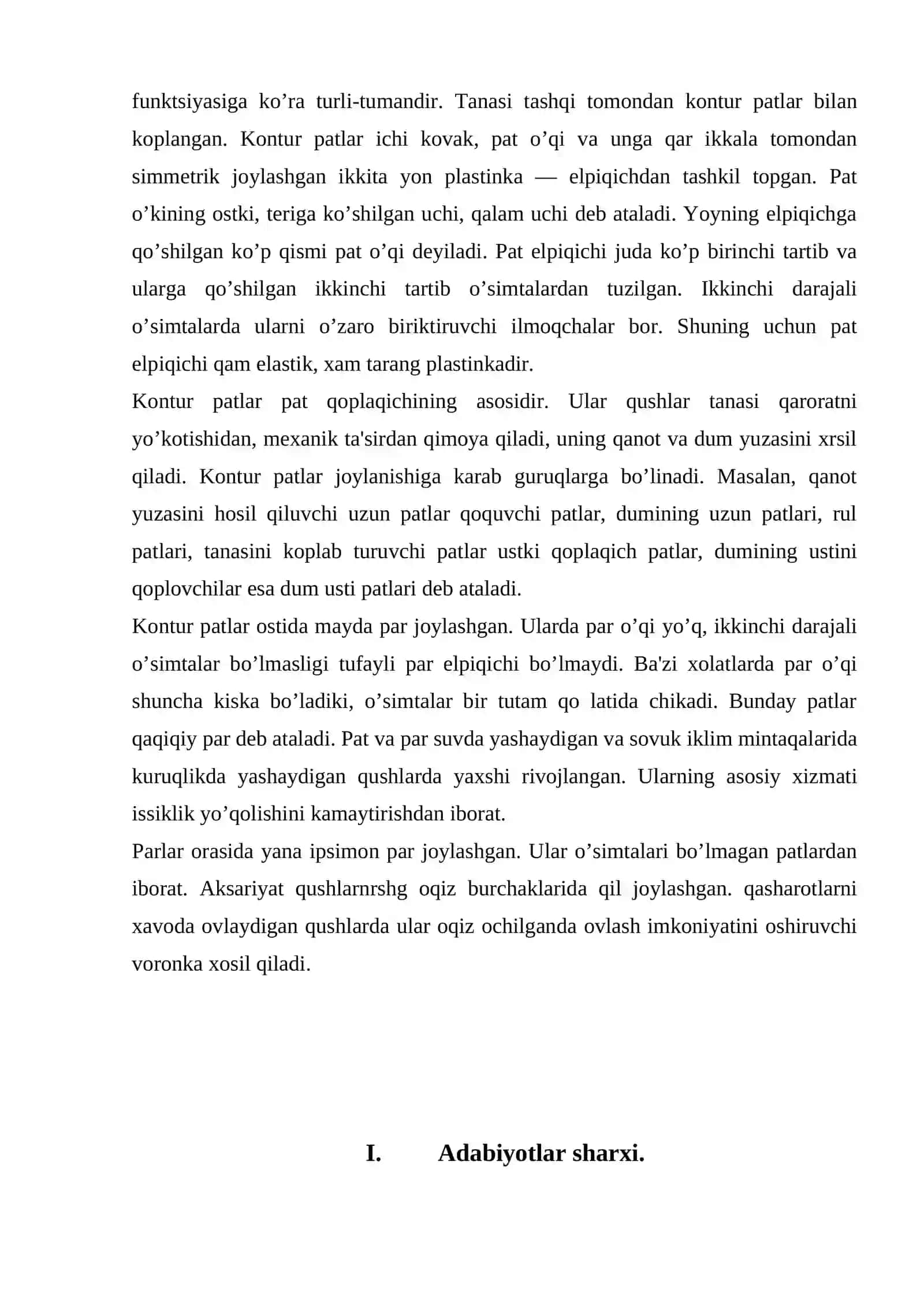 Qushlarning kelib chiqishi va evalyutsiyasi 4