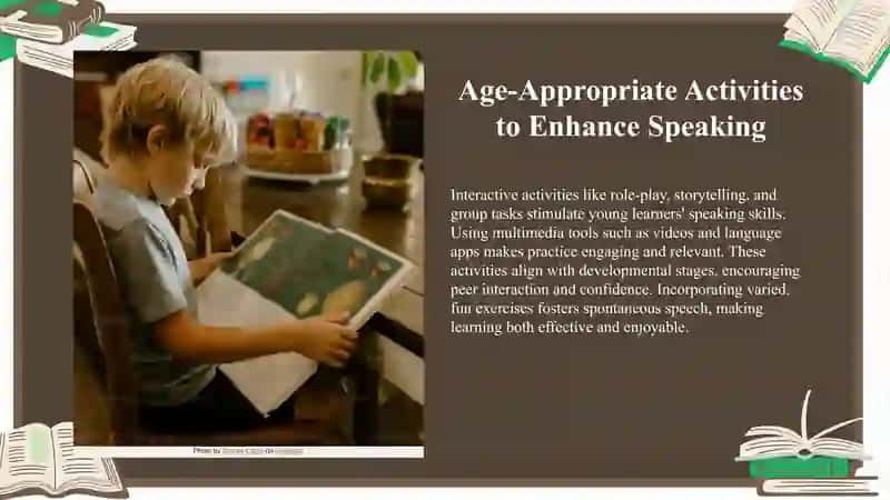 Teaching speaking to young learners 4