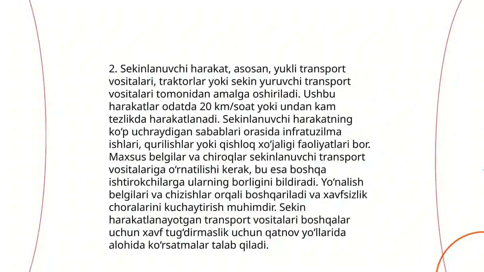 To'g'ri chiziqli tekis harakat 4