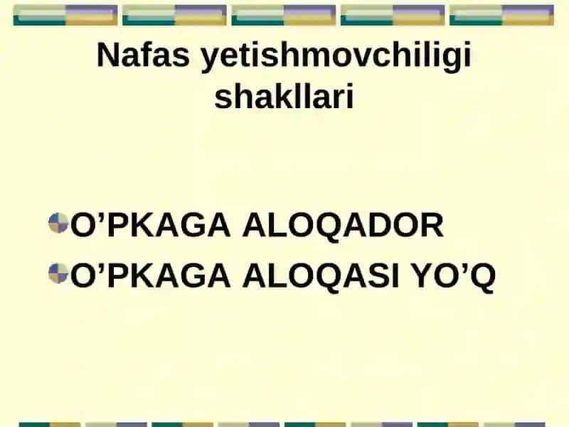 NAFAS YETISHMOVCHILIGI 4