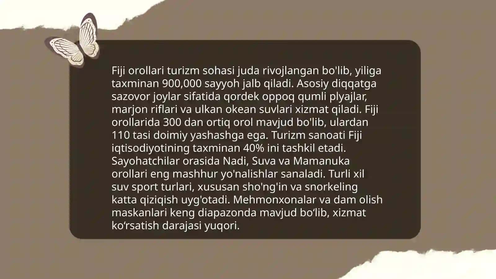 Okeaniya mamlakatlari turizm geografiyasi 4