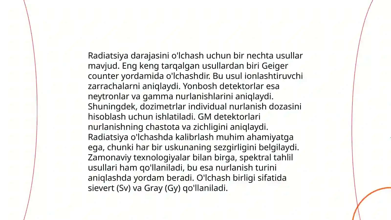Sanitar-dozimetrik nazorat haqida tushuncha 4