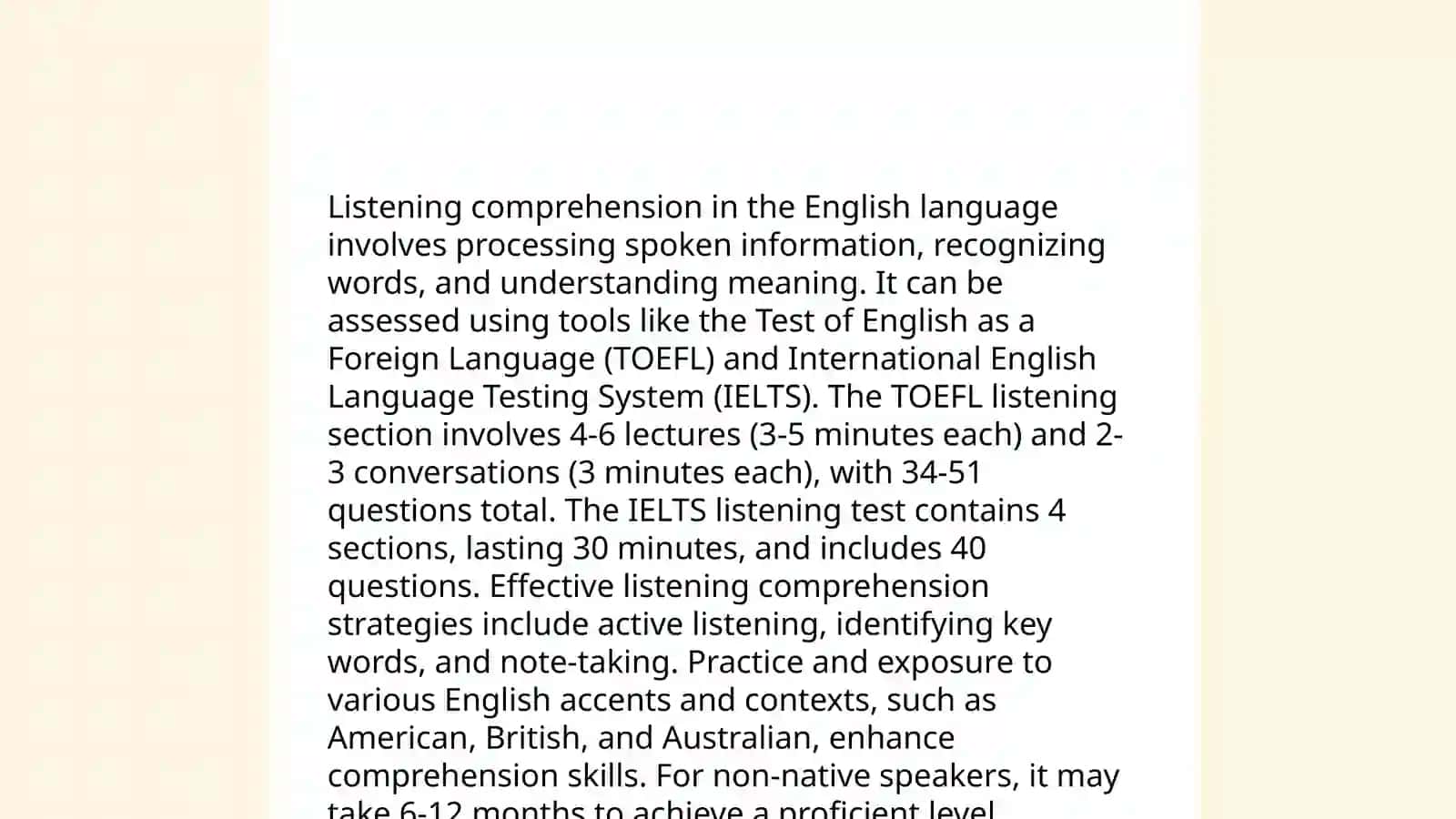 ELD Assessment 4