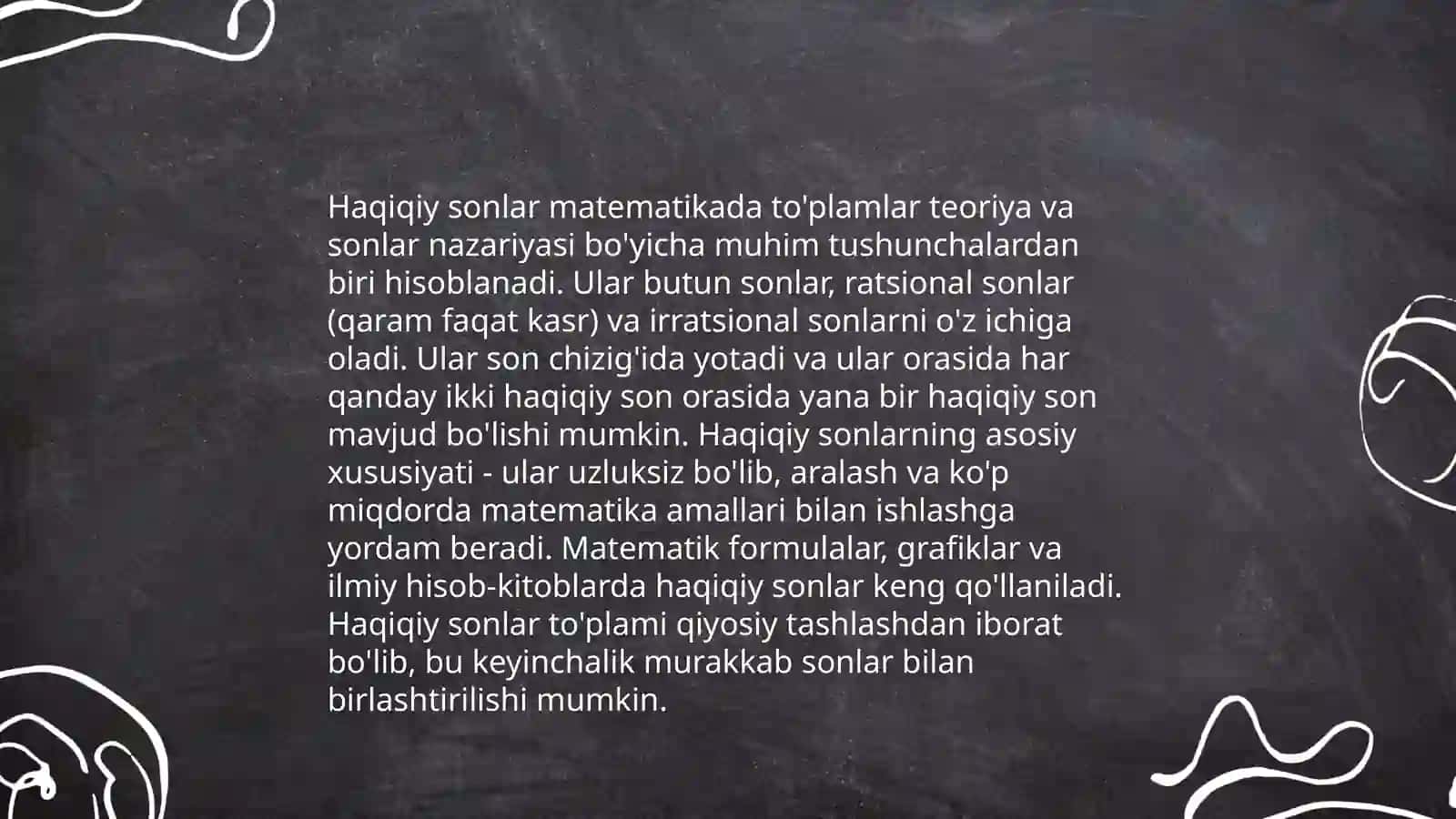 Sonli ketma-ketlikning limiti 4
