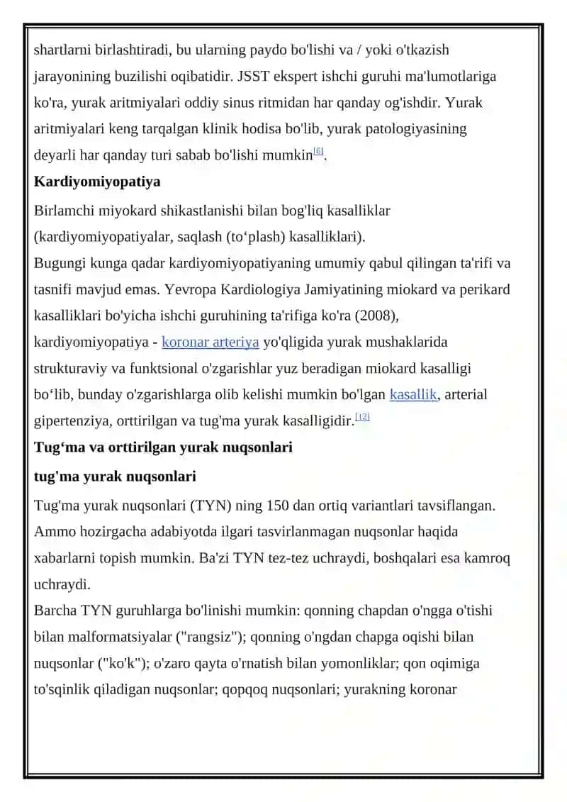 Yurak-qon tomir kasalliklari 4