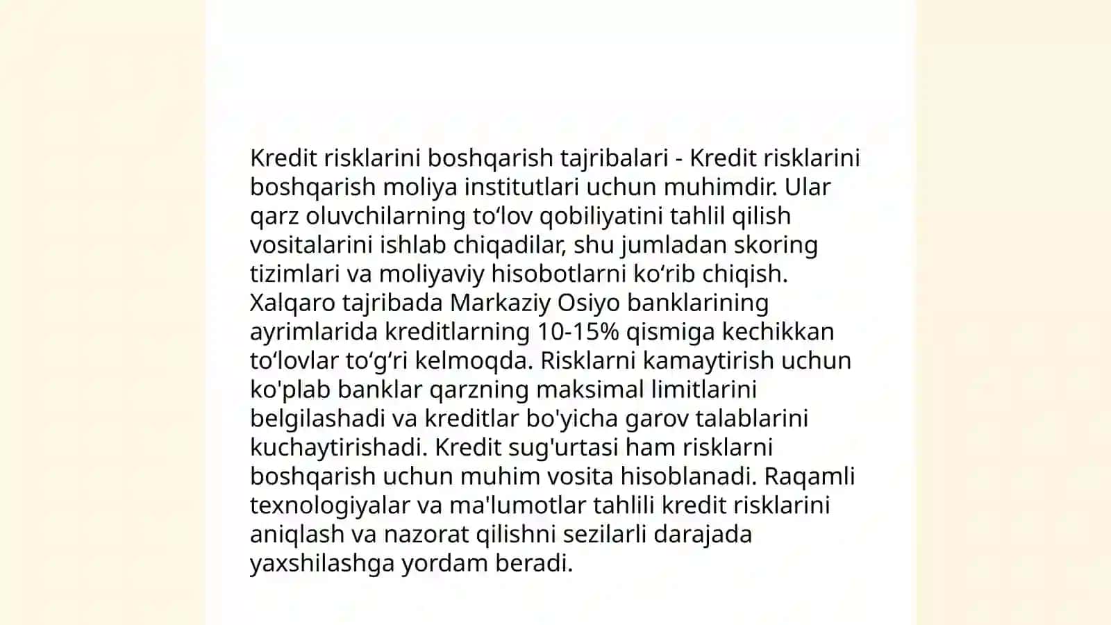 Risklarni boshqarishning ilg‘or xorijiy tajribalarni 4