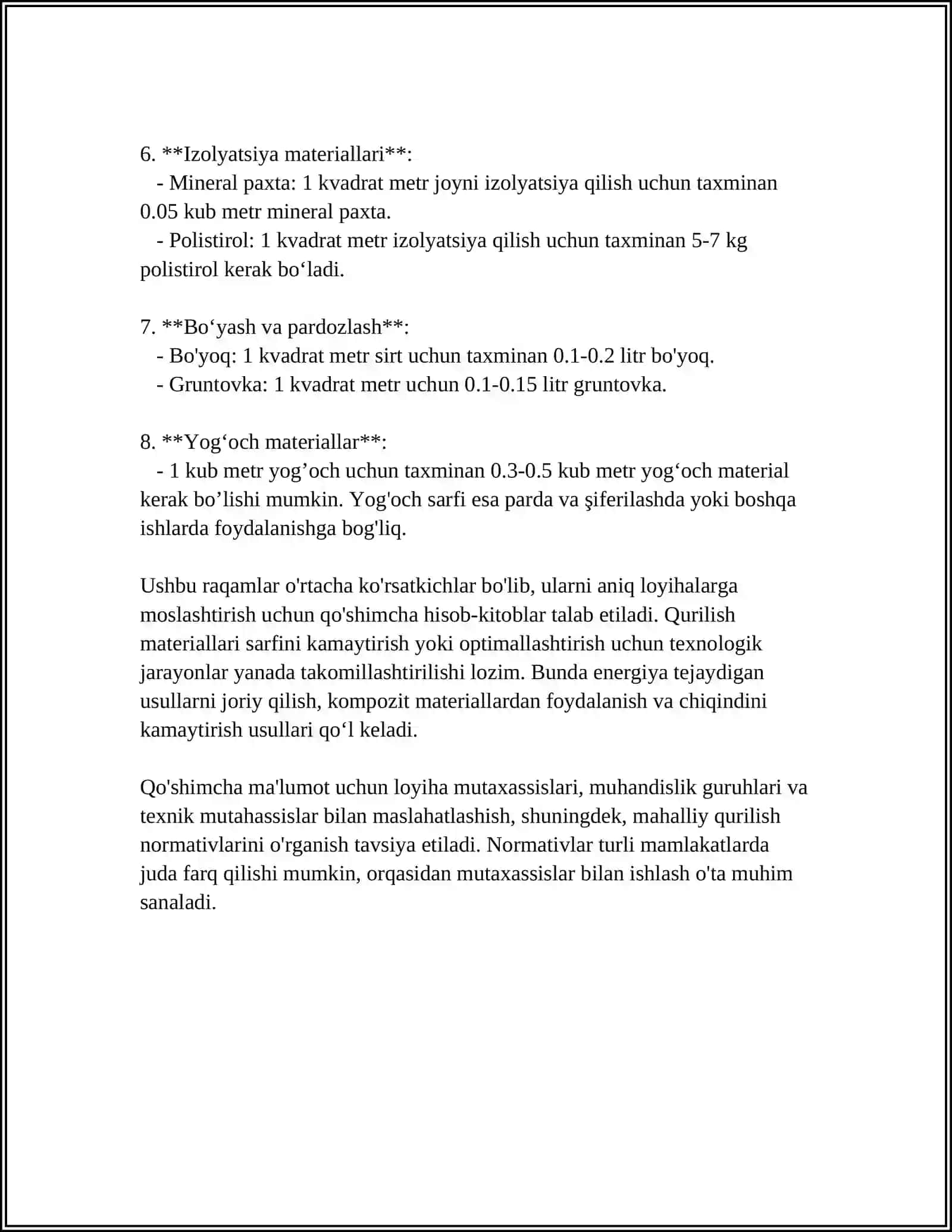 QURILISHDA VAQT NORMALARIDA ISHLAB CHIQARISH NORMALARINI ANIQLASH 4