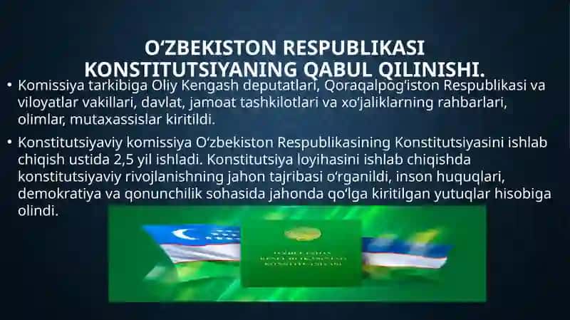 O'zbekiston Konstitutsiyasi 4