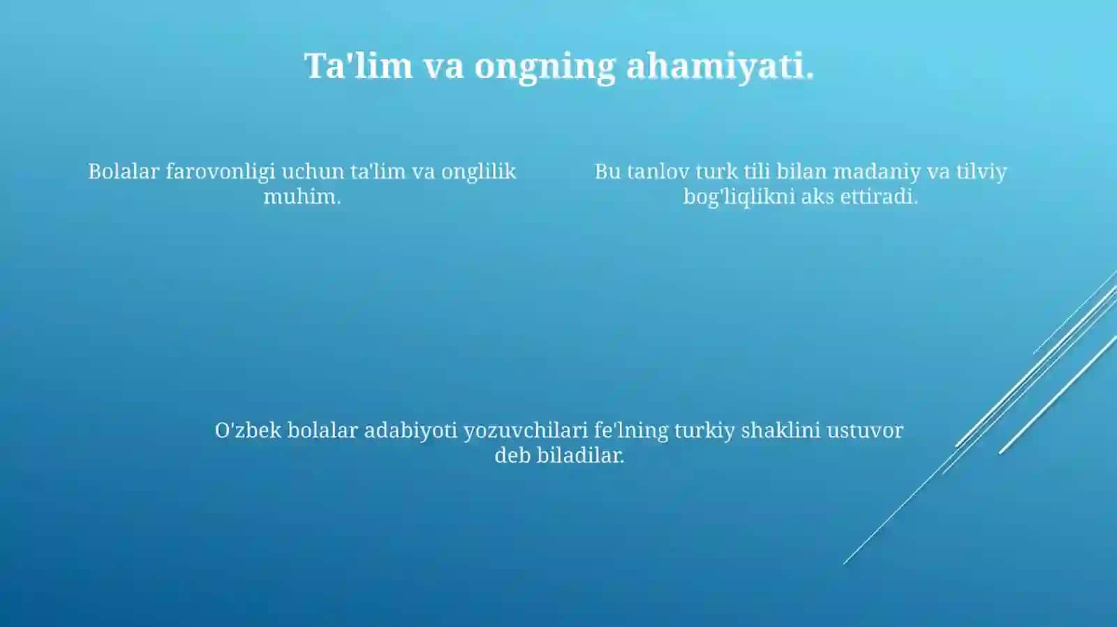 O'zbek Adabiyotida Fe'l Shakillari 4