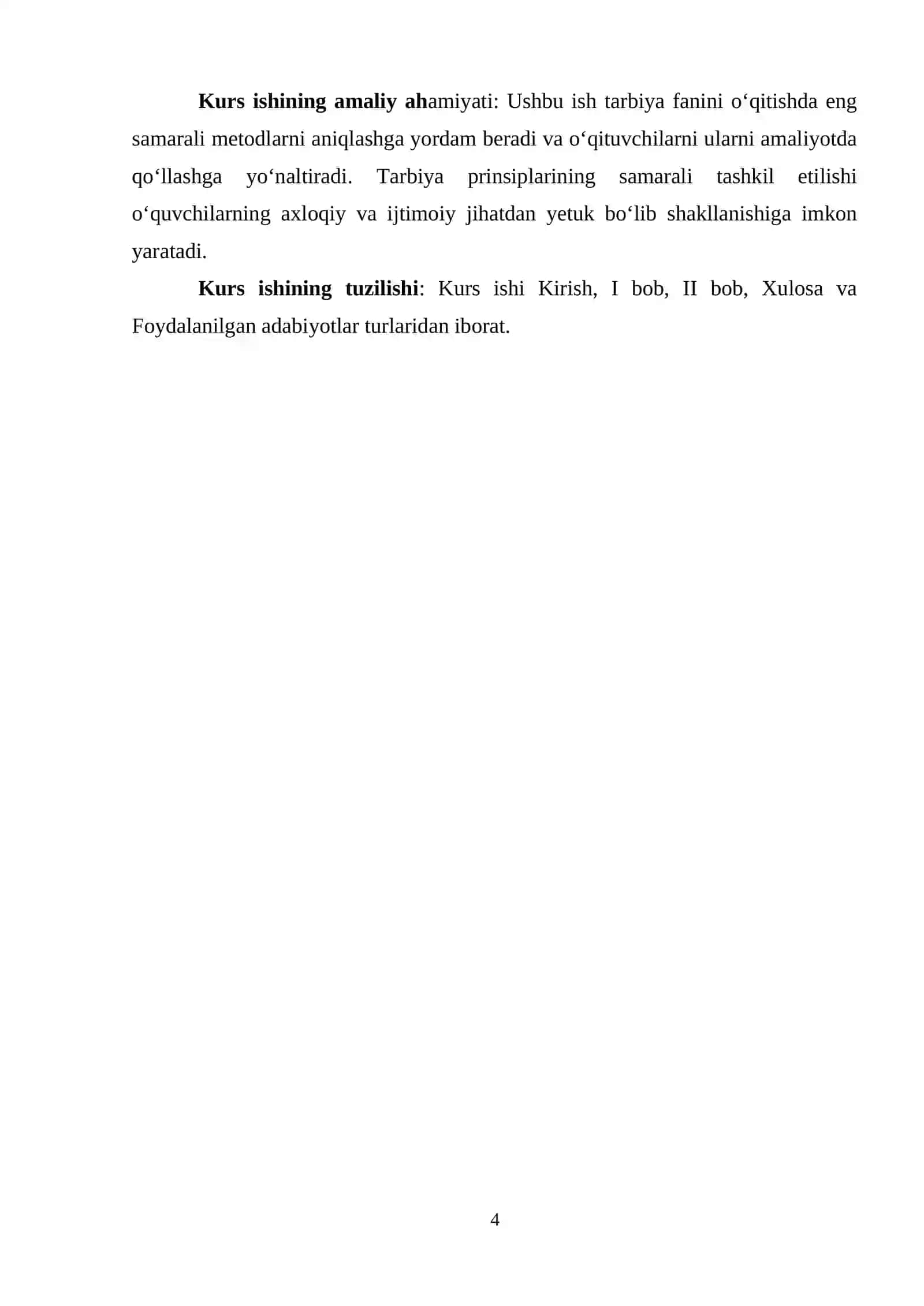 Tarbiya fanini o‘qitish jarayoni 4