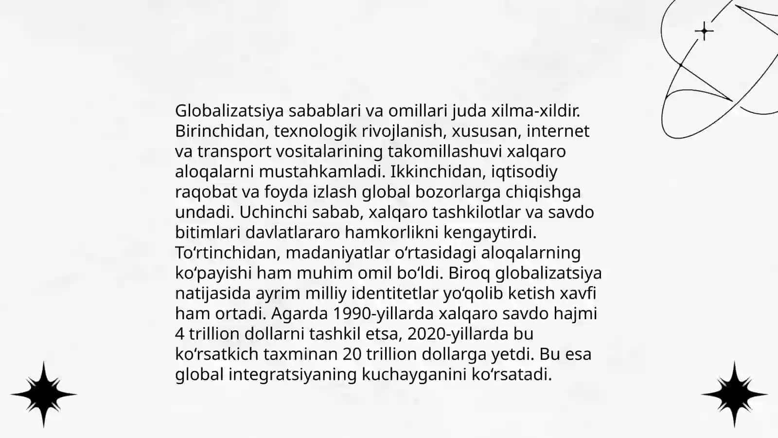 Globallashuv jarayoni 4