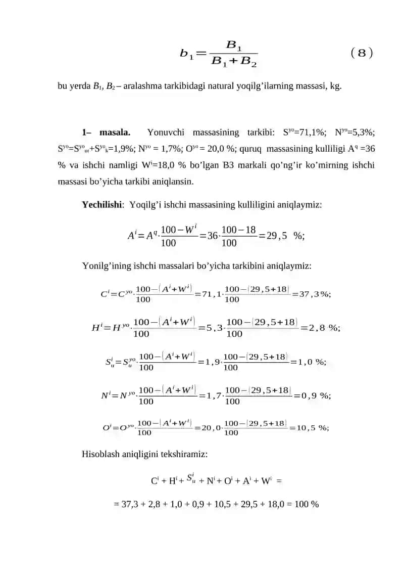 Qattiq va suyuq yoqilg‘ilar tarkibi 4