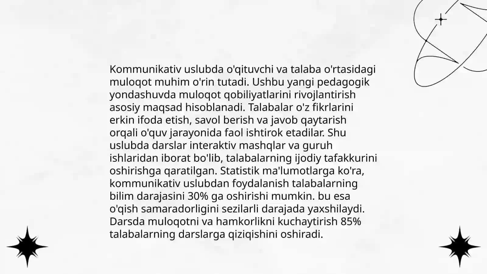 Oʻqituvchining kommunikativ madaniyati 4