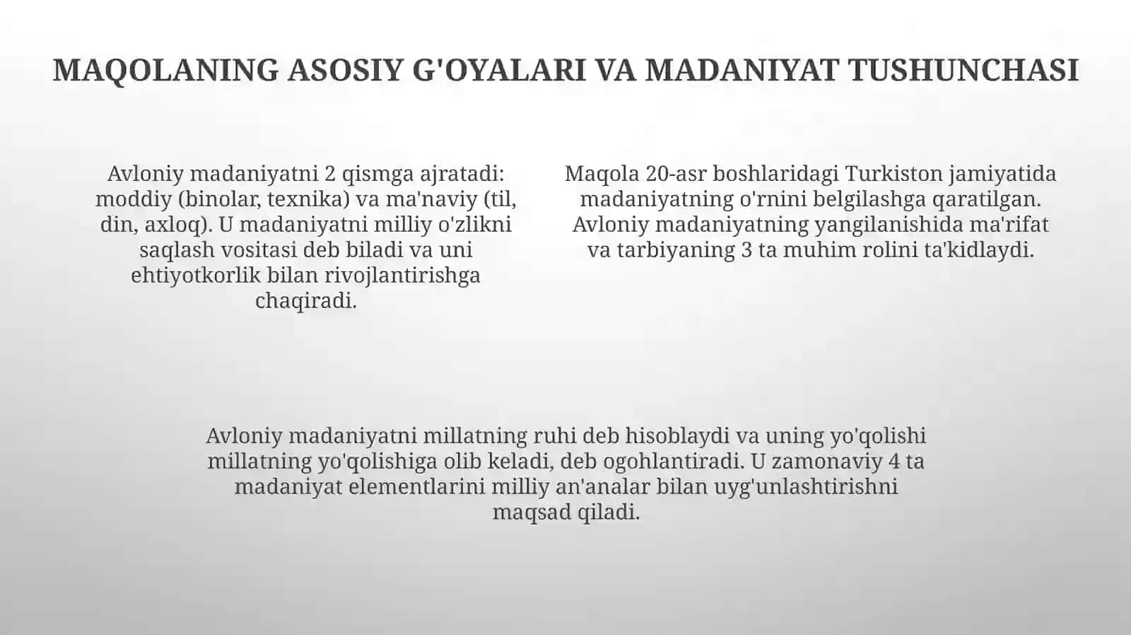Avloniyning “Madaniyat to‘lqinlari” maqolasi 4