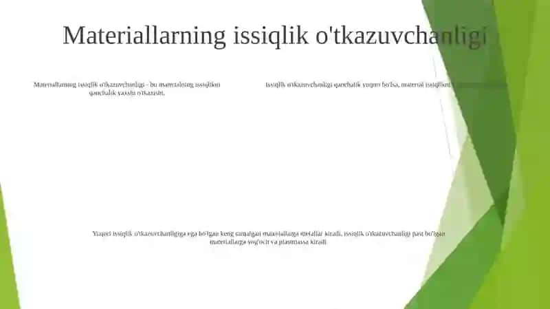 Bir Va KoʻP Qatlamli Devorni Issiqlik Otkazuvchanligi 4