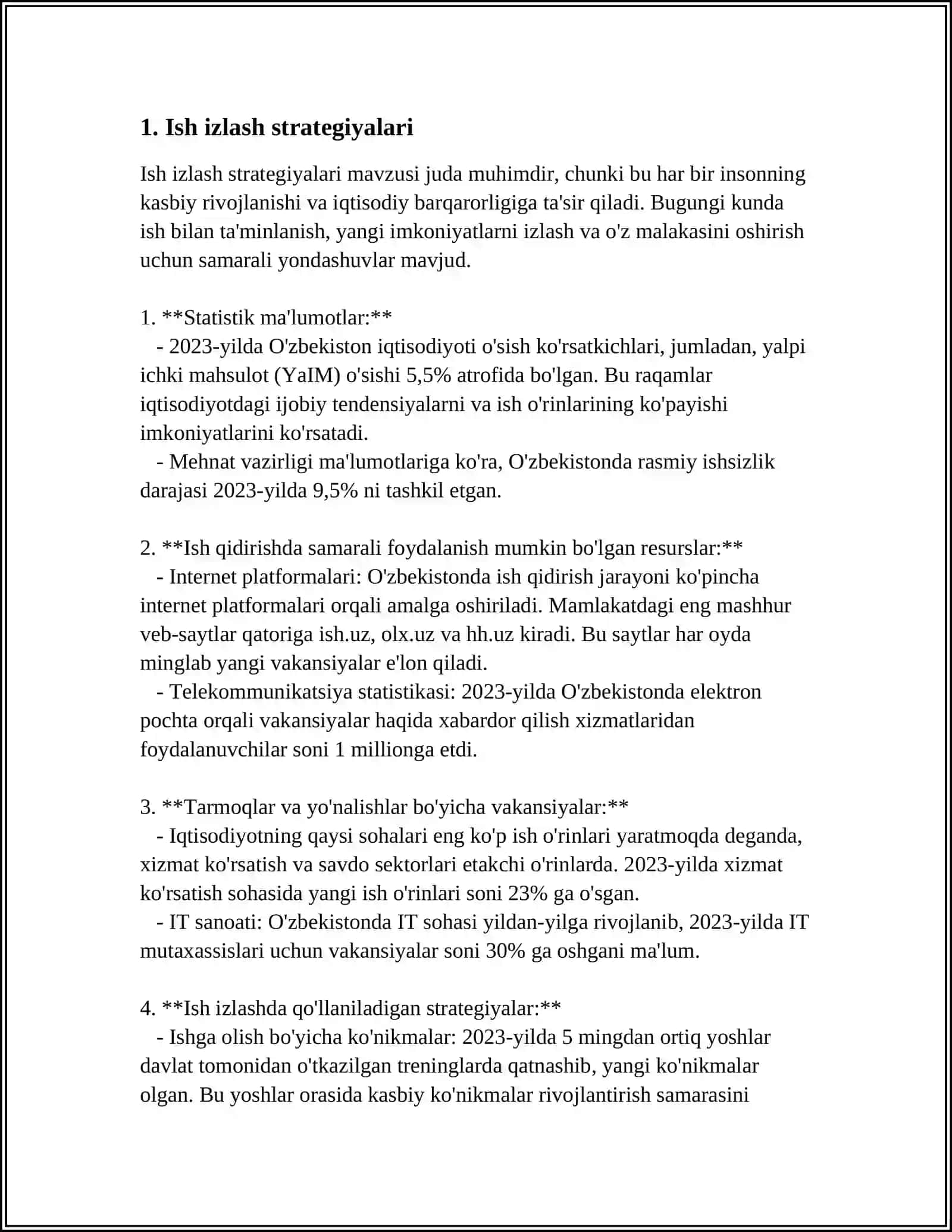 JOBS 4