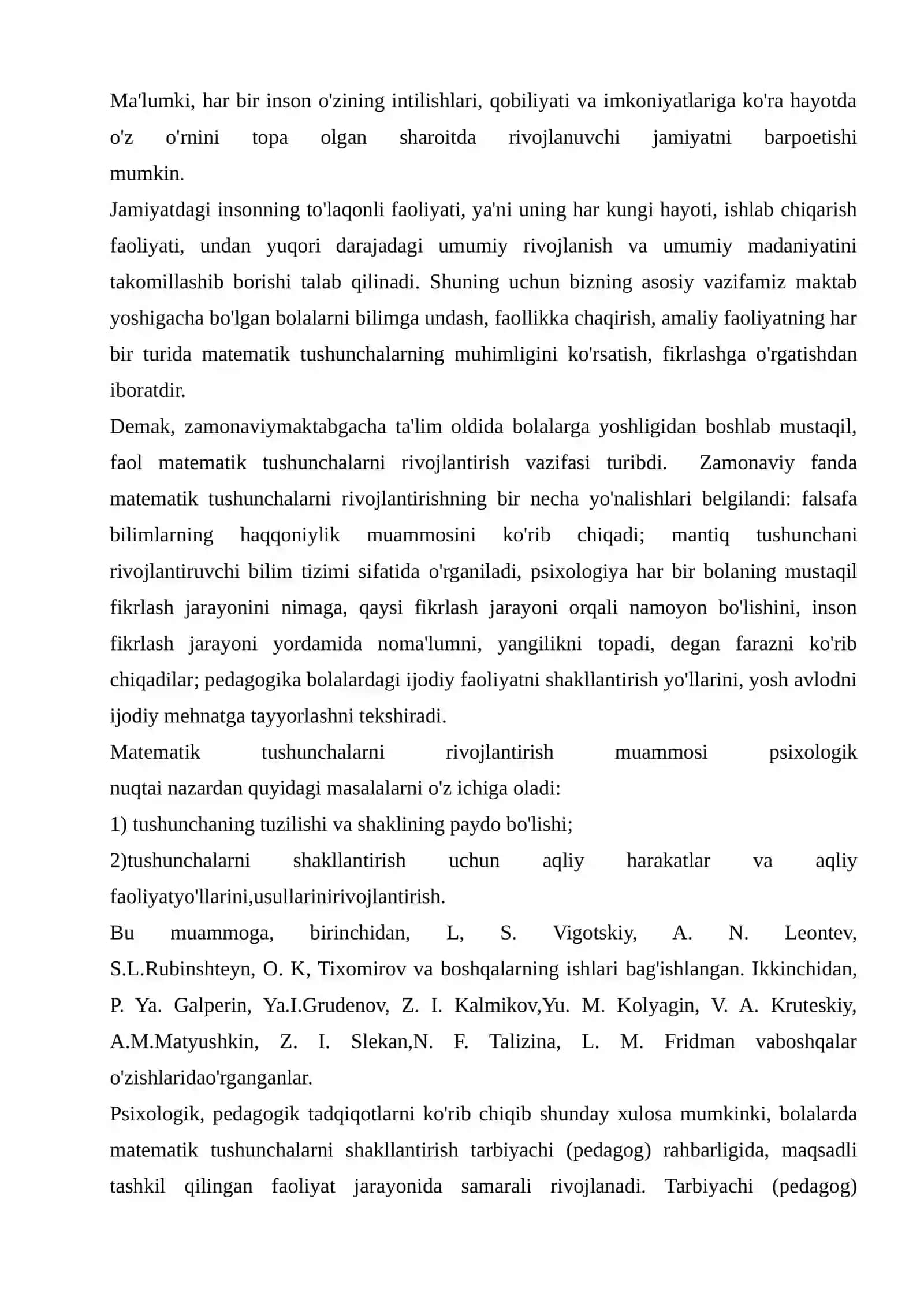 Matematikani Tashkil Etishning O'ziga Xosligi 4